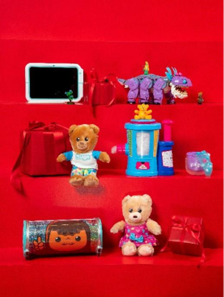 A group of toys on a shelf

AI-generated content may be incorrect.